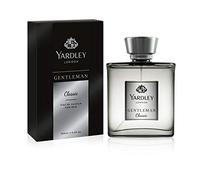 Yardley, Agua de tocador para hombres - 100 ml. | Fresh Spicy Fragrance with Notes of Citrus, Cardamom and Black Pepper, Long-Lasting Scent, Vegan and Cruelty Free