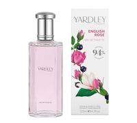 YARDLEY English Rose Eau de Toilette 50 ml | Floral Perfume with Notes of Magnolia and Violet, Fragrant Rose Scent, Long Lasting Eau de Toilette, Vegan, For Women