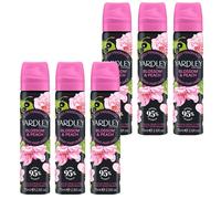 Yardley London Blossom and Peach Spray Corporal, Spray Corporal Floral para Mujer con Notas de Cítricos y Grosella Negra, Bruma Corporal Blossom para Mujer 6 x 75ml