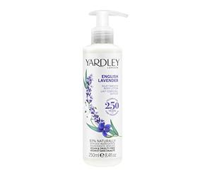 Yardley London, Crema corporal - 250 gr. | Floral Body Cream with Shea Butter and Vitamin E, Soothing and Nourishing Body Lotion, Vegan, 97% Natural