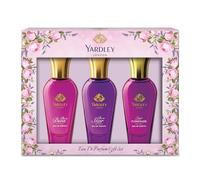 Yardley London Eau de Parfum Trio Collection - Be A Diva, Be A Star & Star Flower Azzi, juego de regalo de aroma de patrimonio británico para mujer, colección de perfume floral y afrutado para