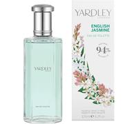Yardley London English Jasmine Eau de Toilette, White Floral, 125ml | Opulent White Floral Perfume with Notes of Jasmine, Lemon and Mandarin, Long-Lasting Fragrance, Vegan, Cruelty Free