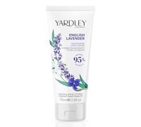 Yardley London English Lavender Crema de manos, loción nutritiva con lavanda, manteca de karité y aceites naturales, 75 ml.