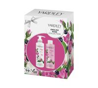 Yardley london english rose body wash lotion collection set