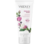 Yardley London English Rose Crema de manos, loción hidratante con clásico aroma a rosa, con manteca de karité y aceites naturales, 75 ml.