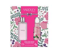 Yardley London English Rose EDT & Mist Set Gift box - Gifts for Women - Vegan friendly, Cruelty free, Multi