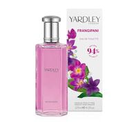 Yardley London Frangipani Eau de Toilette 125 ml, profumo da donna vibrante, note fresche, fruttate e floreali esotiche, finale di muschio morbido, profumo elegante per ogni occasione o regalo.
