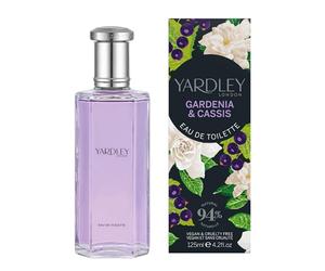 Yardley London Gardenia Cassis Eau de Toilette, Floral, 125ml