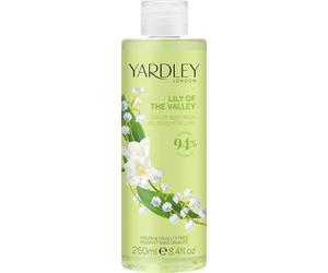 Yardley London Lily of the Valley - Gel de ducha floral para mujer con manteca de karité, limpiador e hidratante para mujer, 250 ml