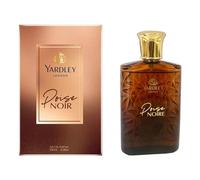 Yardley London Poise Noire Eau de Parfum 100 ml: fragancia sofisticada, perfume equilibrado para día y noche con bergamota, pimienta rosa, oud y almizcle, aroma duradero para mujer.