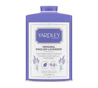 Yardley London Polvo Corporal Perfumado de Lavanda Inglesa Original - Talco para Mujeres para Controlar el Olor y las Rozaduras - 200g