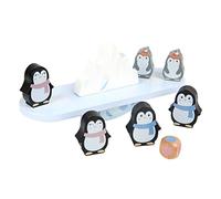 Yardwe 1 Juego Bloques de Construcción Forma de Pingüino para Juguete Educativo para Desarrollo de Habilidades Cognitivas y Creatividad Colores