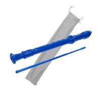 Yardwe 1 Juego clarinete ai instrumentos musicales instrumento musical aprendizaje de instrumentos instrumento de viento sencillo instrumento de viento profesional franela Blue