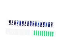 Yardwe 1 Juego Escala De Piano De Pulgar Pegatinas Dedo Pulgar Piano Música Para Etiqueta Engomada De La Tecla Del Piano Mini Pulgar Accesorios Pegatina De Escala Musical Blue Papel