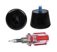 Yardwe 1 Juego Frenos De Patines Caucho Cuatro Ruedas Patineta