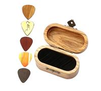 Yardwe 1 Juego Juego De Púas De Guitarra Contenedor De Púa De Guitarra Titular De Selección Guitarra Fotos Soportes Para Púas De Guitarra Bass Guitar Picks Plumillas De Guitarra De Madera