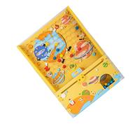 Yardwe 1 Juego Máquina De Juegos De Madera para Juego De Inteligencia Juicio Educativo para Juego Rápido Que La Atención Máquina De Juego del Receptor Amarillo