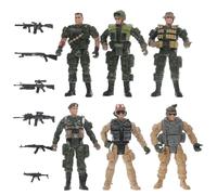 Yardwe 1 Juego Modelo Pequeños Soldados Micro Figuras Soldados Modelo Figuras En Miniatura De Bandeja De Arena Minifiguras De Acción Mini Mini Figura Verde El Plastico
