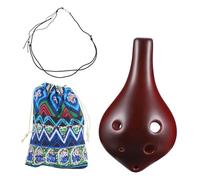 Yardwe 1 Juego Ocarina para adulto instrumento Dolomita de Café Color Aleatorio