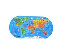 Yardwe 1 Juego Puzzle de Educativo para Juguete de Geografía para Cultural de Puzzle para Aprendizaje
