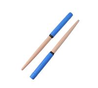 Yardwe 1 Par Baquetas de Tambor de Madera Ligeras y Portátiles para Percusión y Infantil Color Azul