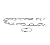 Yardwe 1 Pc Cadena de extensión Tira hacia Abajo del Cable Cadenas de extensión hacia Abajo Accesorios cinturón Gym Cadena extensa de tríceps Cadena de tríceps de Doble Agarre Pulsera