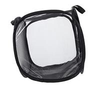 Yardwe 1 Pc Caja De Cría De Insectos Receptor Claro Jaula Polivalente para Jaula Multifunción Jaula De Animales Incubadora Jaula De Red Plegable Jaulas De Observación Black Neto