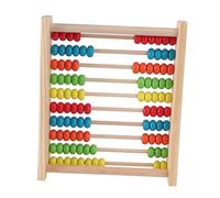 Yardwe 1 Pieza Abaco de Madera Educativo para Juguete de Aprendizaje Cálculo para Desarrollo de Habilidades Matemáticas