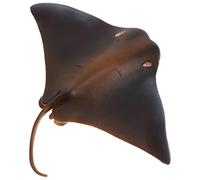Yardwe 1 Pieza Adornos de Rayos simulados Figura de Animal Marino Figura de Criatura Marina Juguetes de Figuras de Animales Marinos Animales de Juguete de polivinilo Marrón