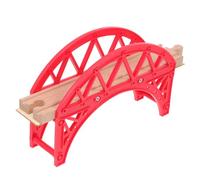 Yardwe 1 Pieza Arco para Vías de Tren Juguete Educativo de Plástico para Accesorio Cognitivo para Colecciones de Trenes para Interactivo y Desarrollo Infantil