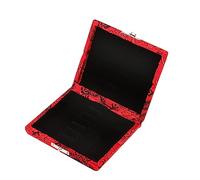 Yardwe 1 Pieza Estuche para cañas de oboe Junco almacenamiento funda para oboe instrumento caso de caña accesorio de caña contenedor de caña maletín para cañas de oboe madera maciza rojo