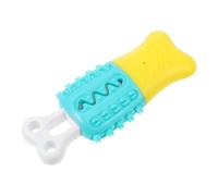 Yardwe 1 Pieza Juguete Masticable para Perros Cepillo de Dientes y Dispensador de Comida para Cachorros y Perros Pequeños Flotante y Durable Color Azul