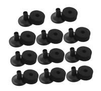 Yardwe 1 Set Tapetes de Fieltro para Platillos de Batería Base Reemplazo Accesorios de Repuesto para Platillos Soportes y Almohadillas Compatibles con Múltiples Marcas para Baterías