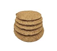 Yardwe 10 Piezas Almohadilla de cría de Aves Estera de Fibra de Coco Natural Accesorios de Paloma Jaula de pájaros Nido de Palomas Almohadilla de Huevo de Paloma el Nido del pájaro Basura