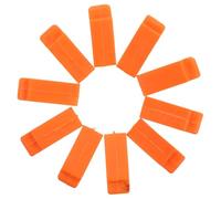 Yardwe 10 Piezas Almohadilla De Instrumentos Musicales Accesorios De Dedos Reposapiés De Goma Para Saxofón Cojín Reposapulgares Para Saxofón Partes De Saxofón Orange Caucho