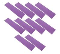 Yardwe 10 Unidades Tiras de Oraciones para Enseñar, Borrables en Seco, | Plástico Reutilizable, Formato de Línea Múltiple y Tres Espacios, para Aula, Pizarra y Superficie Metálica