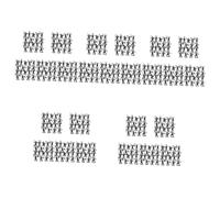Yardwe 1000 Piezas Mini Figuras Soldados para Decoración de Paisajismo Miniatura de Caballería Detalles Realistas y Duraderos Micro Paisajismo