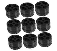 Yardwe 100piezas Hebillas De Ajuste Simple Abs Unidades Banda Elástica Para Cojines De Coche Sillas Sofás Fácil y