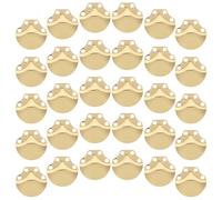 Yardwe 100piezas Materiales para Construir Placas de Acero Inoxidable para Hacer Protecciones Medievales para Disfraces de Cosplay y Teatro