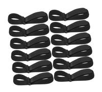 Yardwe 12 Piezas corbata de cinturon yoga cinturón yoga correas de cincha súper elásticas portador de correa para esterilla de yoga Deportes cinta adhesiva cordón rueda tirantes