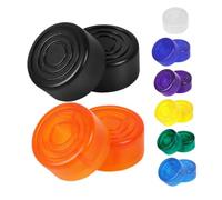 Yardwe 15piezas Tapa de Punta para Guitarra Eléctrica Accesorios para Pedales de Efectos Cubiertas Protectoras para Instrumentos Perillas de Control de Volumen Accesorios para Guitarra