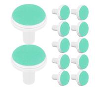 Yardwe 16piezas Cabezales de Repuesto para Cortaúñas Eléctrico Kit de Repuesto para Pulir Uñas Compatible Recortador de Uñas