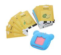 Yardwe 1Juego Máquina de Aprendizaje de Inglés para Juguete Educativo Interactivo con Tarjetas Didácticas para Desarrollo Cognitivo y Diversión Infantil