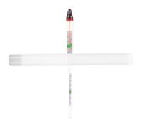 Yardwe 1juego Medidor de Salinidad para Acuario Hidrómetro de Vidrio Preciso Medición de Densidad Agua Marina Kit Profesional para Pecera Fácil Uso