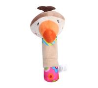 Yardwe 1Pieza Juguete De Peluche Interactivo Para Bebés Educativo De Animales Suave y Seguro Estimula Percepción Del Color Aprendizaje