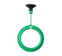 Yardwe 2 Anillos de Alimentación Círculo Flotante Verde de Plástico para Peces Que Evita Comida Filtro y Mantiene la Calidad del Agua para Peceras