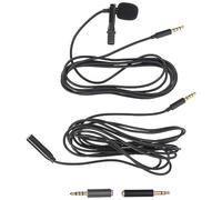 Yardwe 2 Juegos Kit De Micrófono para Grabación De Vídeo y Entrevistas Micrófono De Grabación Cable De Extensión De Metros y Adaptadores Aplicables