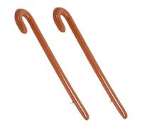 Yardwe 2 Piezas Bastón Inflable PVC para Halloween Decoración y Actuaciones Muleta Hinchable Resistente para Fiesta y Diseño Único y Portátil de Palos para Andar Inflables