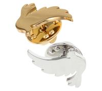 Yardwe 2 Piezas Broche de Ave la Paz Prendedor de Solapa Pájaro Pacífico de Aleación Metálica para Mujer Insignia Símbolo Justicia para Uso Diario Broches de Figuras para Fiestas