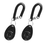 Yardwe 2 Piezas Clicker para Entrenamiento con Correa Herramienta Práctica para Comportamiento de Mascotas Silbato Portátil de para Adiestramiento y Educación de Cachorros